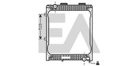 EACLIMA 31R47025 - Radiador, refrigeración del motor