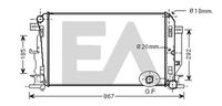 EACLIMA 31R50003 - Radiador, refrigeración del motor