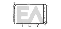 EACLIMA 31R50070 - Diámetro de salida 1 [mm]: 36<br>Calidad: Premium<br>Diámetro de entrada 1 [mm]: 36<br>Tipo radiador: Aletas refrigeración soldadas<br>Restricción de fabricante: BEHR<br>Profundidad de red [mm]: 32<br>Longitud de red [mm]: 575<br>Ancho de red [mm]: 368<br>Material: Aluminio<br>Material: Plástico<br>