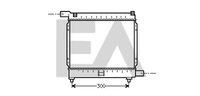 EACLIMA 31R50024 - Diámetro de salida 1 [mm]: 35<br>Calidad: Premium<br>Diámetro de entrada 1 [mm]: 35<br>Tipo radiador: Aletas refrigeración soldadas<br>Profundidad de red [mm]: 32<br>Longitud de red [mm]: 575<br>Ancho de red [mm]: 368<br>Material: Aluminio<br>Material: Plástico<br>