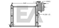 EACLIMA 31R50071 - Radiador, refrigeración del motor