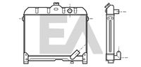 EACLIMA 31R50028 - Radiador, refrigeración del motor