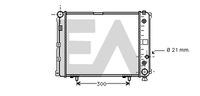 EACLIMA 31R50061 - Radiador, refrigeración del motor