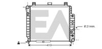 EACLIMA 31R50143 - Diámetro de salida 1 [mm]: 36<br>Calidad: ALTERNATIVO<br>Diámetro de entrada 1 [mm]: 36<br>Tipo radiador: Aletas refrigeración soldadas<br>Profundidad de red [mm]: 32<br>Longitud de red [mm]: 615<br>Ancho de red [mm]: 405<br>Material: Aluminio<br>Material: Plástico<br>