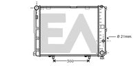 EACLIMA 31R50051 - Radiador, refrigeración del motor