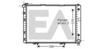 EACLIMA 31R50123 - Radiador, refrigeración del motor