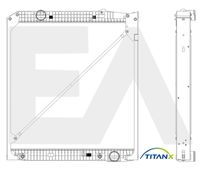 EACLIMA 31R45024T - Radiador, refrigeración del motor