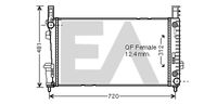 EACLIMA 31R50176 - Radiador, refrigeración del motor