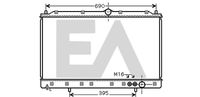 EACLIMA 31R51032 - Radiador, refrigeración del motor