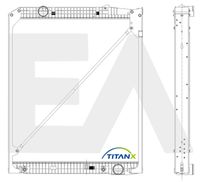 EACLIMA 31R45032T - Radiador, refrigeración del motor