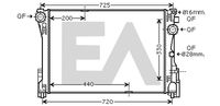 EACLIMA 31R50188 - Radiador, refrigeración del motor