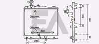 EACLIMA 31R51119 - Radiador, refrigeración del motor