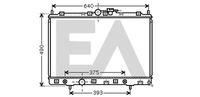 EACLIMA 31R51103 - Diámetro de salida 1 [mm]: 35<br>Calidad: Premium<br>Diámetro de entrada 1 [mm]: 35<br>Tipo radiador: Aletas refrigeración soldadas<br>Restricción de fabricante: DENSO<br>Profundidad de red [mm]: 16<br>Longitud de red [mm]: 425<br>Ancho de red [mm]: 658<br>Material: Aluminio<br>Material: Plástico<br>