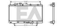 EACLIMA 31R52060 - Radiador, refrigeración del motor