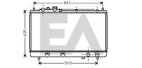 EACLIMA 31R52073 - Radiador, refrigeración del motor