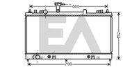 EACLIMA 31R52066 - Radiador, refrigeración del motor