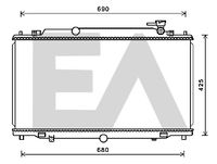 EACLIMA 31R52121 - Radiador, refrigeración del motor