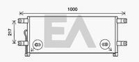 EACLIMA 30C45005 - Condensador, aire acondicionado