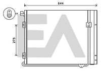 EACLIMA 30C47005 - Condensador, aire acondicionado