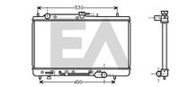 EACLIMA 31R52039 - Radiador, refrigeración del motor