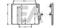 EACLIMA 30C50001 - Condensador, aire acondicionado