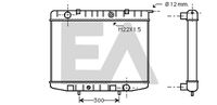 EACLIMA 31R54111 - Radiador, refrigeración del motor