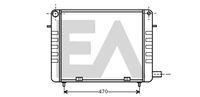 EACLIMA 31R54066 - Radiador, refrigeración del motor