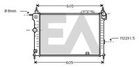 EACLIMA 31R54147 - Radiador, refrigeración del motor