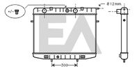 EACLIMA 31R54087 - Radiador, refrigeración del motor