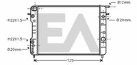 EACLIMA 31R54119 - Radiador, refrigeración del motor