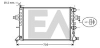 EACLIMA 31R54183 - Radiador, refrigeración del motor