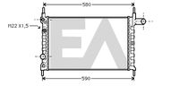 EACLIMA 31R54154 - Calidad: Premium<br>Tipo radiador: Aletas refrigeración unidas mecánicamente<br>Profundidad de red [mm]: 34<br>Longitud de red [mm]: 530<br>Ancho de red [mm]: 285<br>Material: Aluminio<br>Material: Plástico<br>