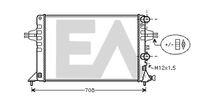 EACLIMA 31R54220 - Radiador, refrigeración del motor