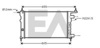 EACLIMA 31R54185 - Radiador, refrigeración del motor