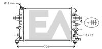 EACLIMA 31R54200 - Radiador, refrigeración del motor