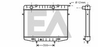 EACLIMA 31R54092 - Radiador, refrigeración del motor