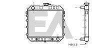 EACLIMA 31R54096 - Diámetro de salida 1 [mm]: 35<br>Calidad: Premium<br>Diámetro de entrada 1 [mm]: 35<br>Tipo radiador: Aletas refrigeración soldadas<br>Profundidad de red [mm]: 38<br>Longitud de red [mm]: 325<br>Ancho de red [mm]: 380<br>Material: Cobre<br>Material: Latón<br>