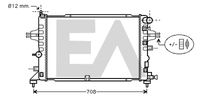 EACLIMA 31R54204 - Radiador, refrigeración del motor