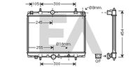 EACLIMA 31R55088 - Diámetro de salida 1 [mm]: 42<br>Calidad: ALTERNATIVO<br>Diámetro de entrada 1 [mm]: 32<br>Tipo radiador: Aletas refrigeración unidas mecánicamente<br>Técnica conexión: Conexi�n r�pida<br>Profundidad de red [mm]: 23<br>Longitud de red [mm]: 380<br>Ancho de red [mm]: 544<br>Material: Aluminio<br>Material: Plástico<br>