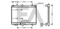 EACLIMA 31R55093 - Radiador, refrigeración del motor