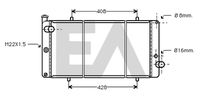 EACLIMA 31R55069 - Radiador, refrigeración del motor