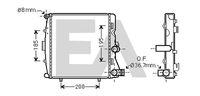 EACLIMA 31R58014 - Radiador, refrigeración del motor