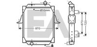 EACLIMA 31R59035 - Radiador, refrigeración del motor