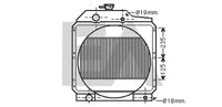 EACLIMA 31R59045 - Radiador, refrigeración del motor