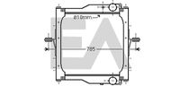 EACLIMA 31R59050 - Radiador, refrigeración del motor