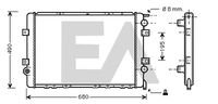 EACLIMA 31R60120 - Radiador, refrigeración del motor