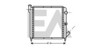 EACLIMA 31R60091 - Radiador, refrigeración del motor