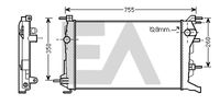 EACLIMA 31R60152 - Radiador, refrigeración del motor