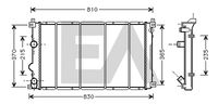 EACLIMA 31R60071 - Radiador, refrigeración del motor