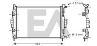 EACLIMA 31R60065 - Radiador, refrigeración del motor